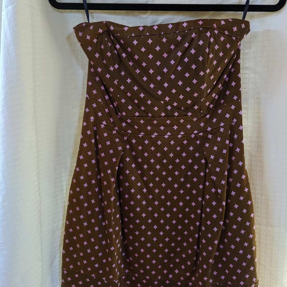 French connection gold dress